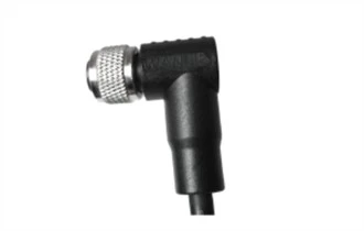 M12 أنثى بزاوية غير محمية A - كابل تشفير 8PIN PUR 1.0M M12*1.0