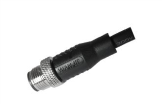 M12 ذكر مستقيم UnShield A - كابل PUR 17PIN ترميز 2.0M M12X1.0
