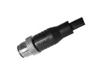 M12 ذكر مستقيم UnShield A - كابل PUR 17PIN ترميز 2.0M M12X1.0