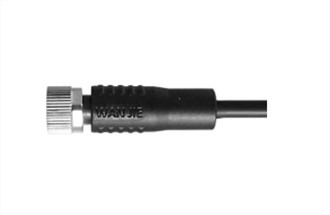 M8 أنثى مستقيمة UnShield A- ترميز 4PIN PVC 3.0M M8X1.0